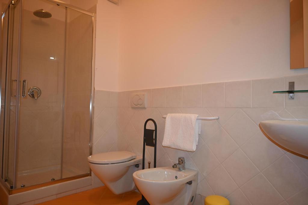 Kúpeľňa v ubytovaní Chalet Calarossa
