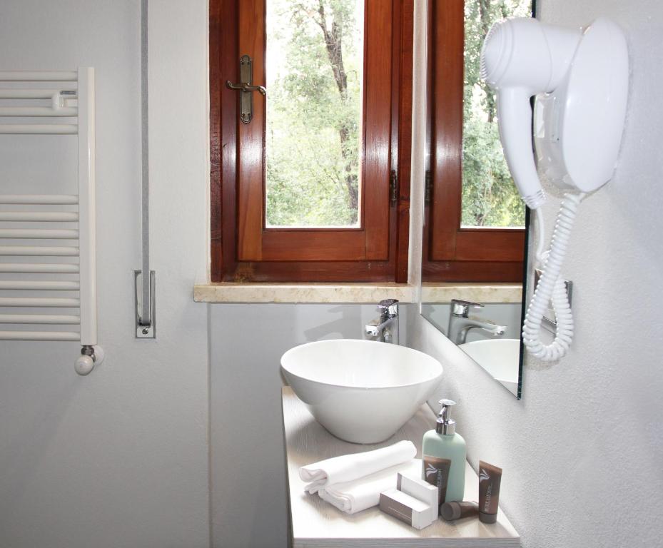 Koupelna v ubytování Park Hotel Giusy