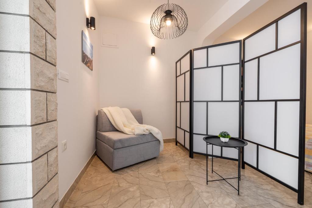 Posezení v ubytování Family apartments - Guesthouse Vranješ