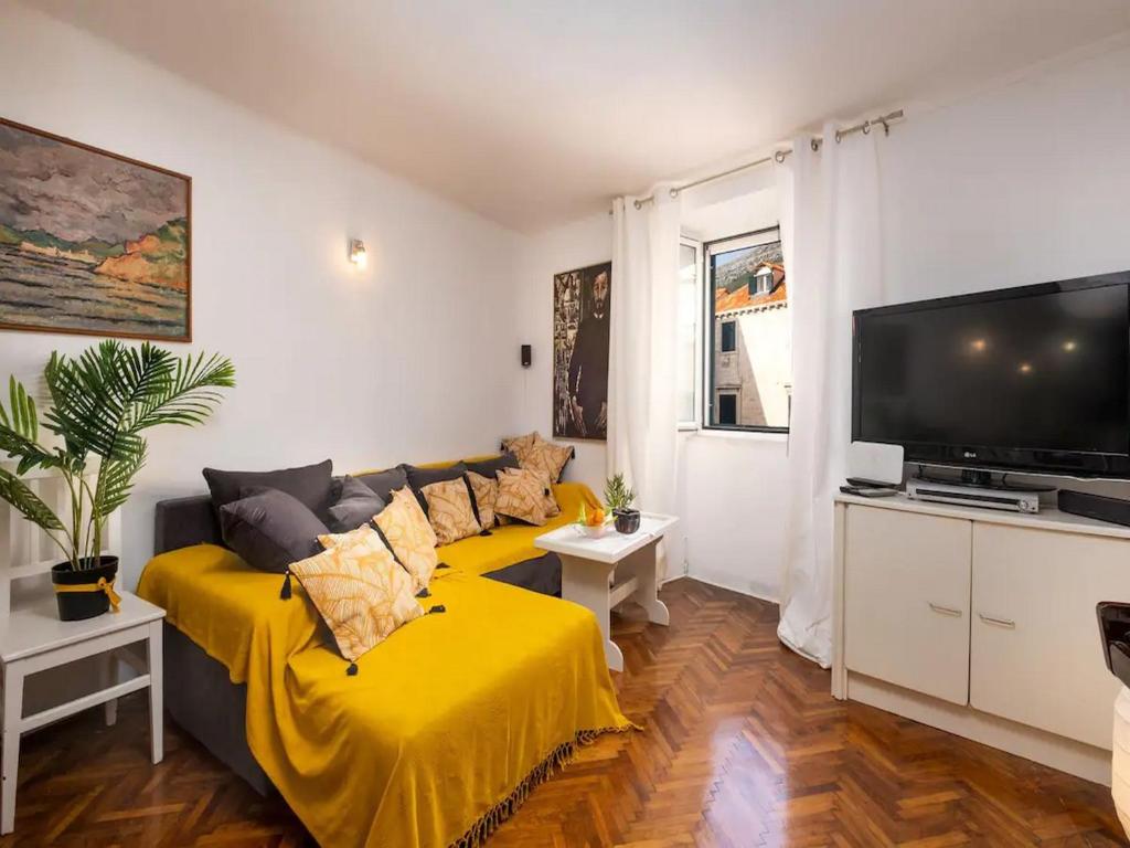 Μια τηλεόραση ή/και κέντρο ψυχαγωγίας στο Apartment Jany