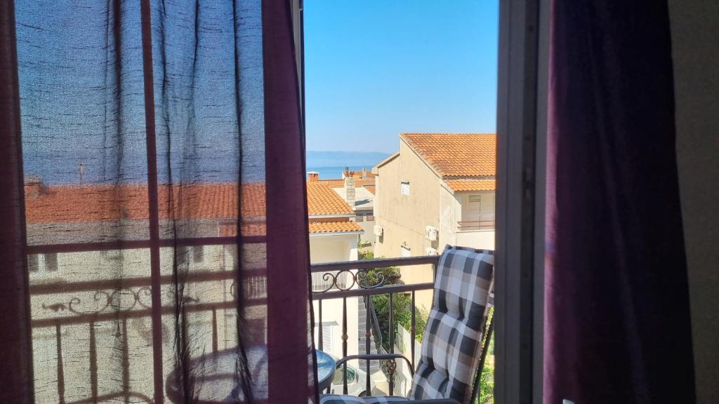 Balkón nebo terasa v ubytování Apartmani Five