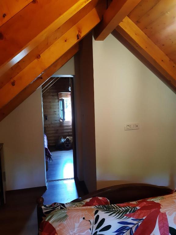 Postel nebo postele na pokoji v ubytování Green House