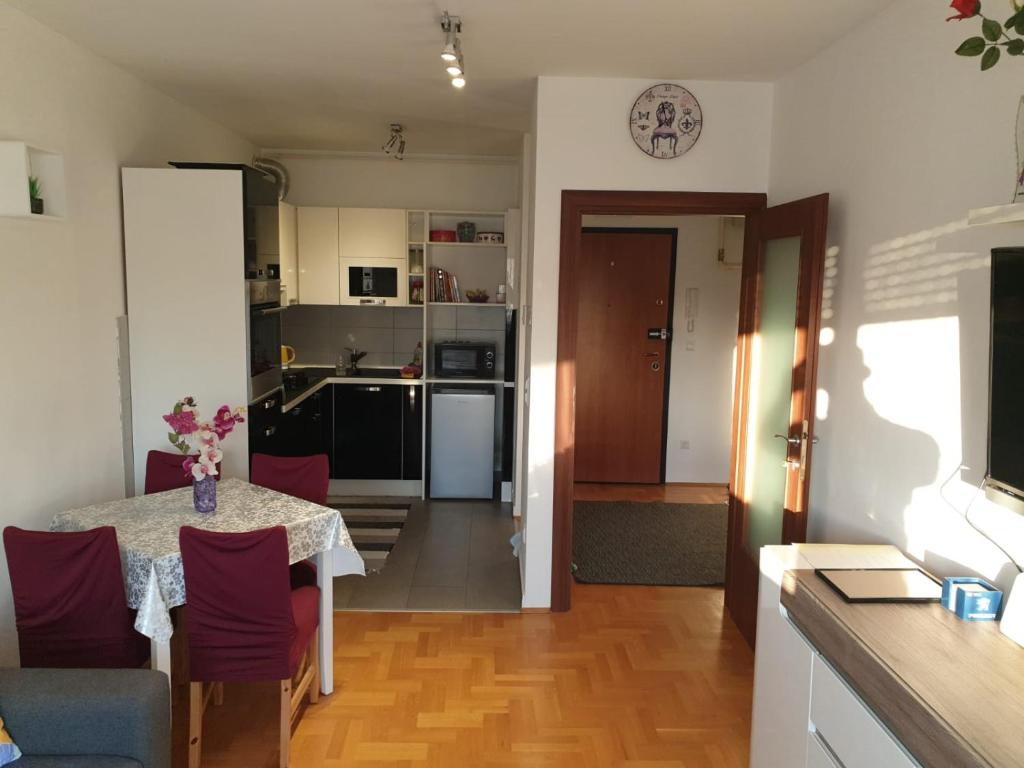 Kuchyňa alebo kuchynka v ubytovaní Apartman Džakula