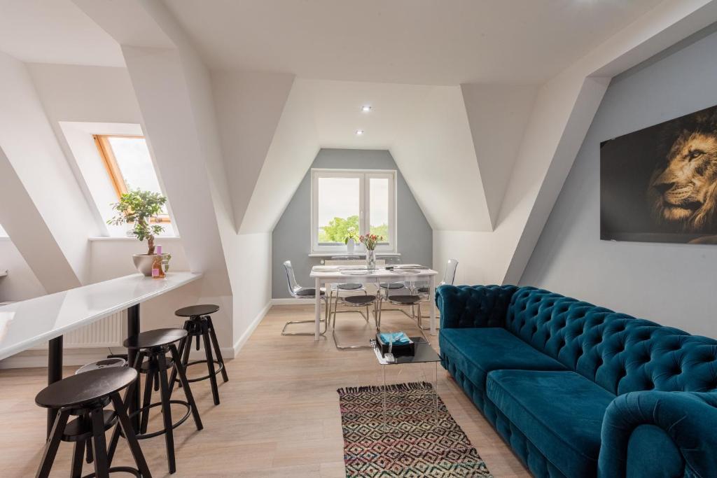 Część wypoczynkowa w obiekcie Szafir Apartament