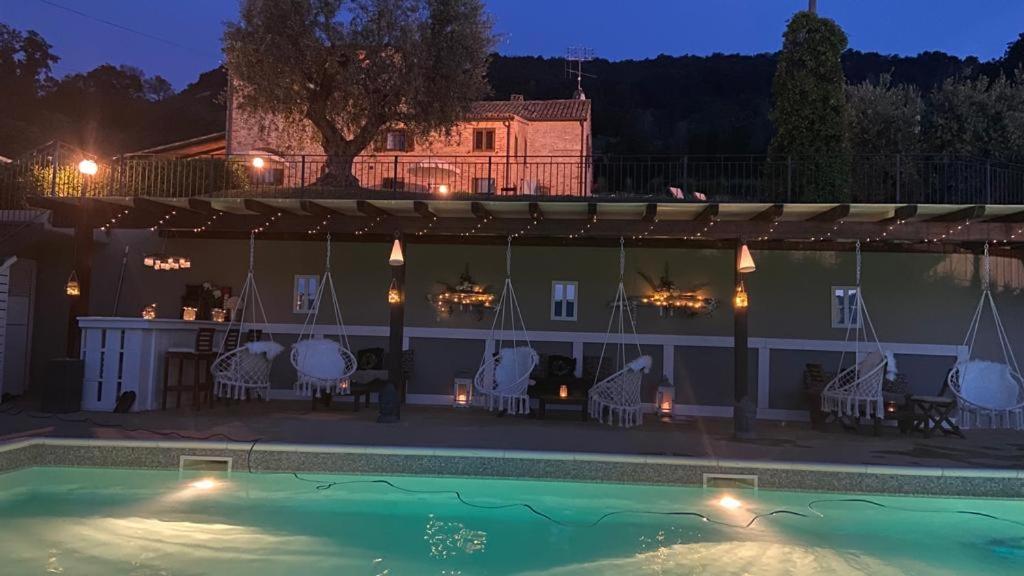 Bazén v ubytování VillaLaDiva Boutique Glamping nebo v jeho okolí