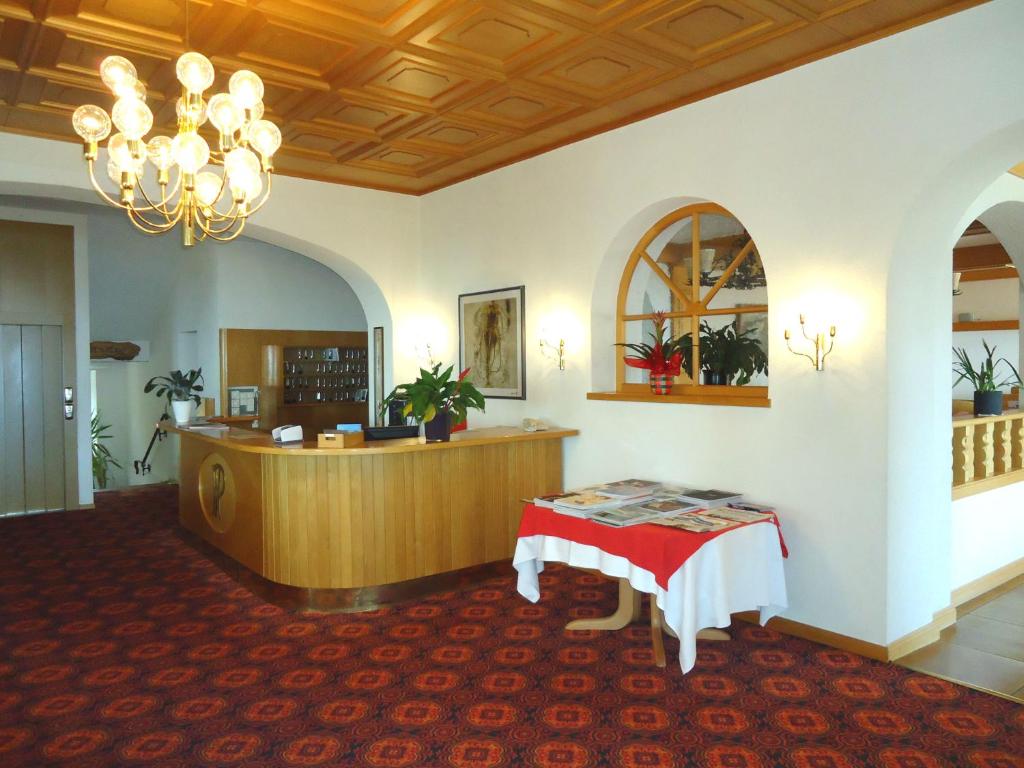 Vstupní hala nebo recepce v ubytování Grand Hôtel du Parc