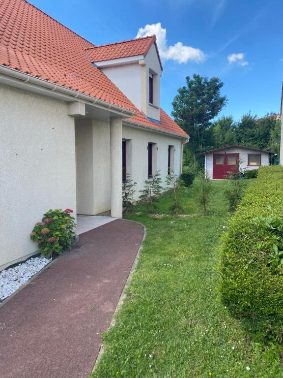 Zahrada ubytování Aux Charmes