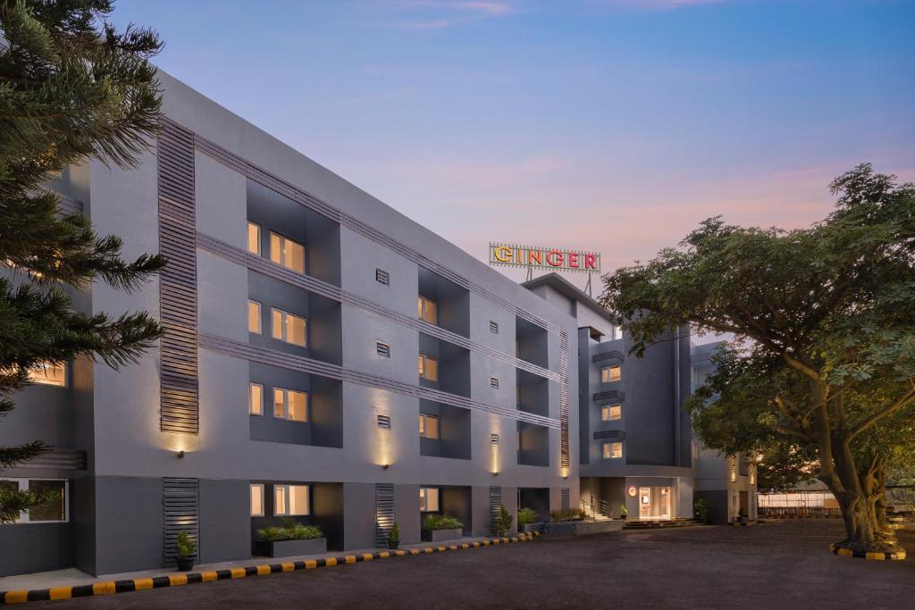 a rendering of the exterior of a hotel at Ginger Bangalore- Whitefield in Bangalore