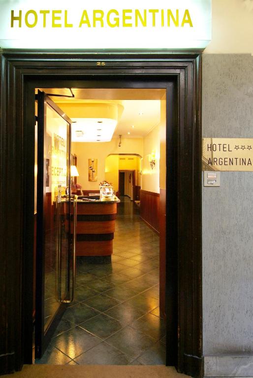 Certifikát, ocenenie alebo iný dokument vystavený v ubytovaní Hotel Argentina