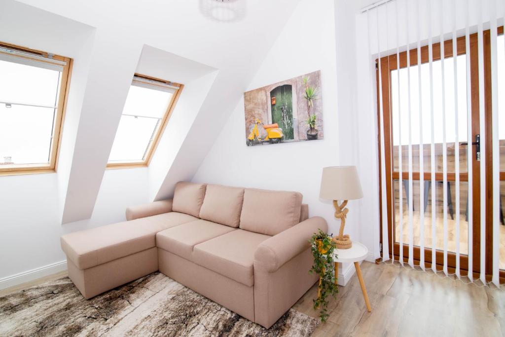 Posezení v ubytování Four seasons apartment - Oasis beach resort