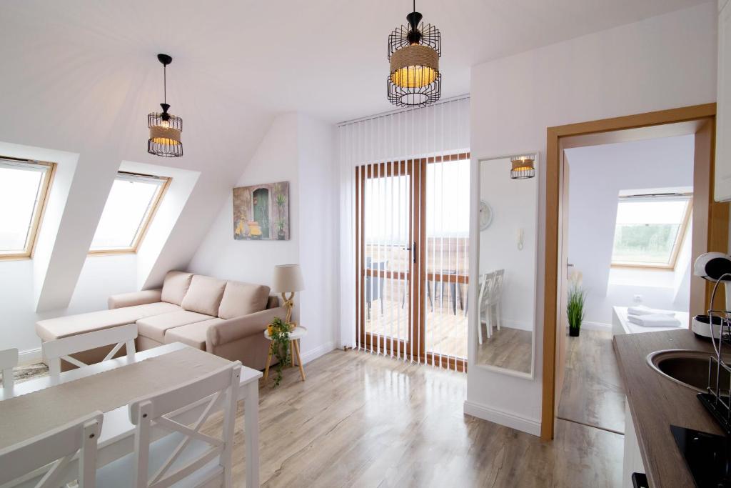Posezení v ubytování Four seasons apartment - Oasis beach resort