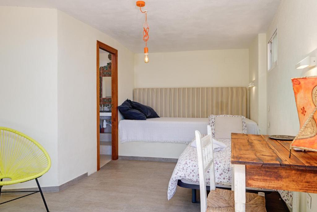 Postel nebo postele na pokoji v ubytování Casa Arevale