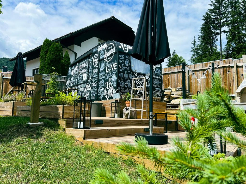 Zahrada ubytování Glamping Langus