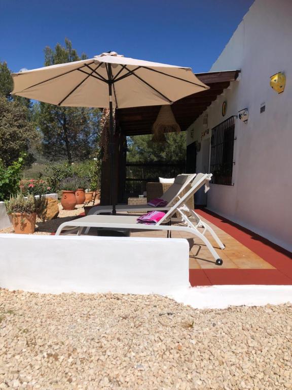Patio alebo iná vonkajšia časť ubytovania Casa La Alegria 37