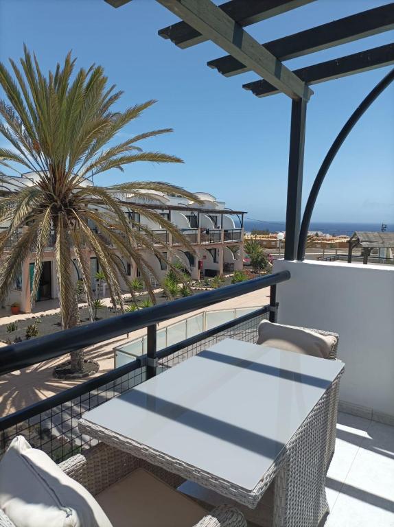 Balkón alebo terasa v ubytovaní Apartmento START Complex Amaya Fuerteventura
