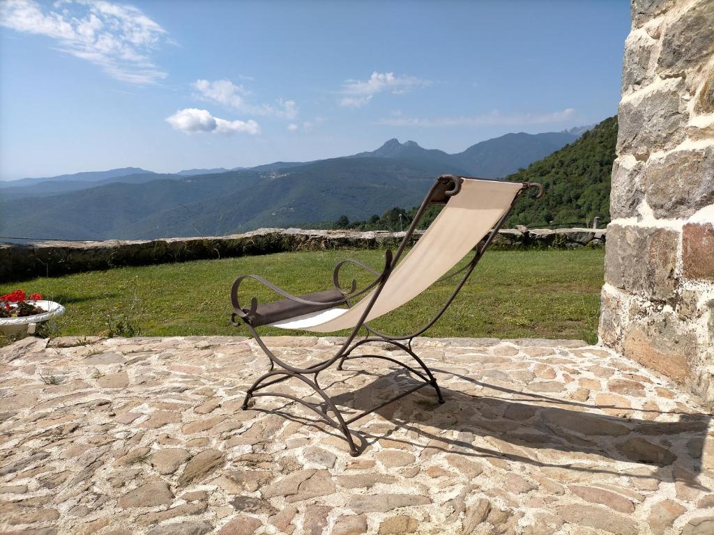 Nespecifikovaný výhled na hory nebo výhled na hory při pohledu z bed and breakfast