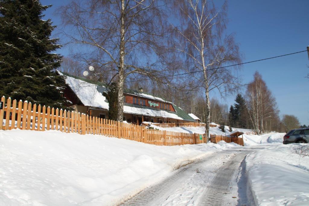 Apartmány Vydrýsek v zimě
