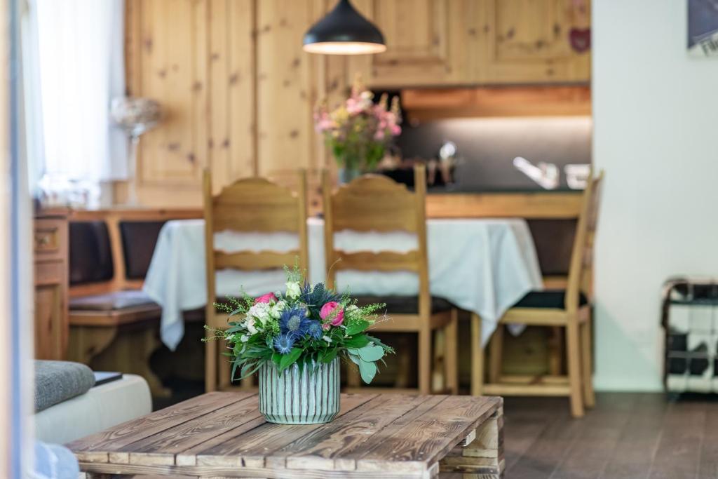 Posezení v ubytování Chalet Belmont