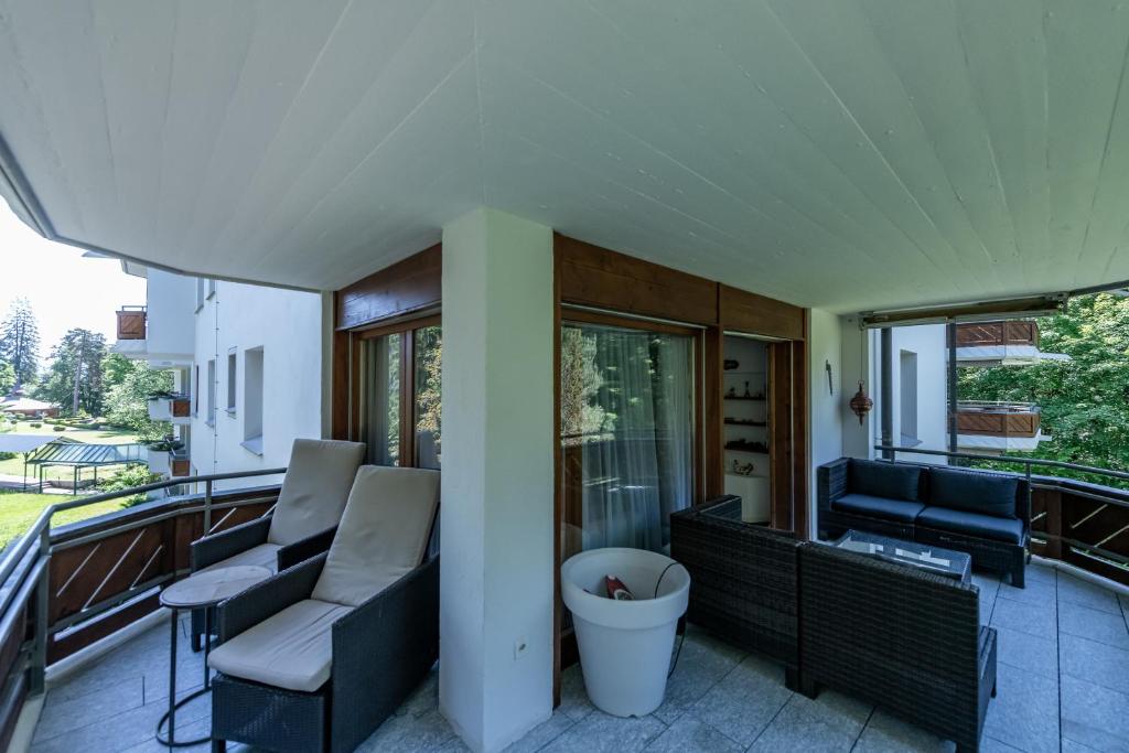 Posezení v ubytování Chalet Belmont