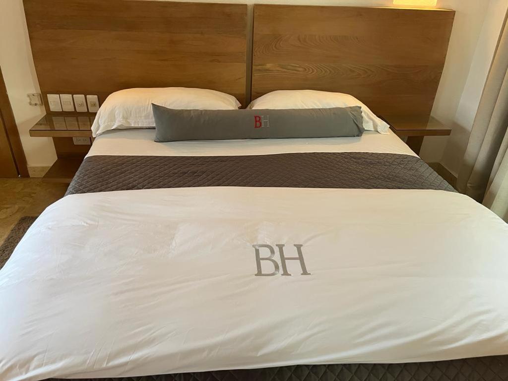 Postel nebo postele na pokoji v ubytování Billini Hotel, Historic Luxury