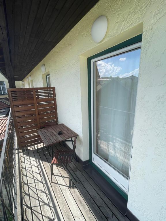 Balkón nebo terasa v ubytování Gasthof Wösner