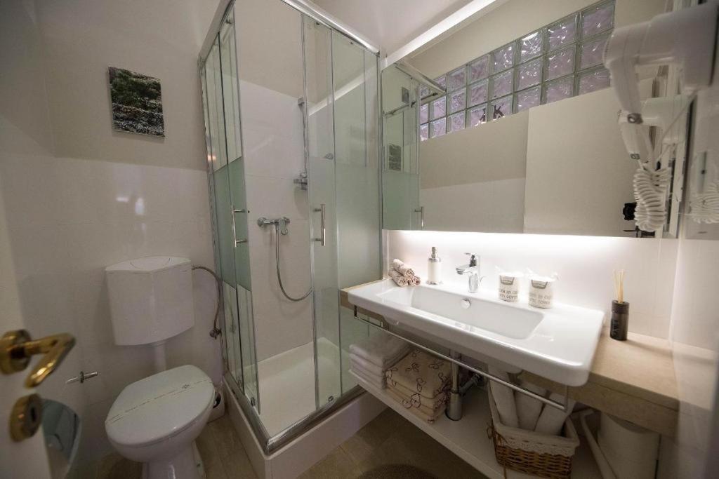 Kúpeľňa v ubytovaní Apartmani Marion Crikvenica