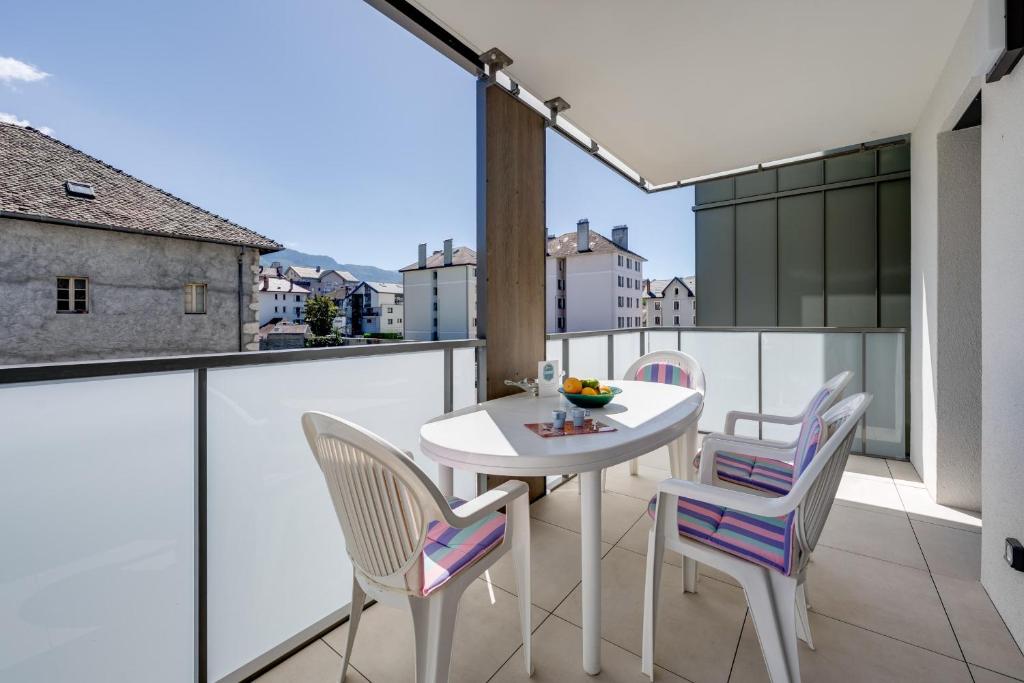 Balkón alebo terasa v ubytovaní Emergence - Apartment 1 bedroom 2-4 pers Garage and Terrace