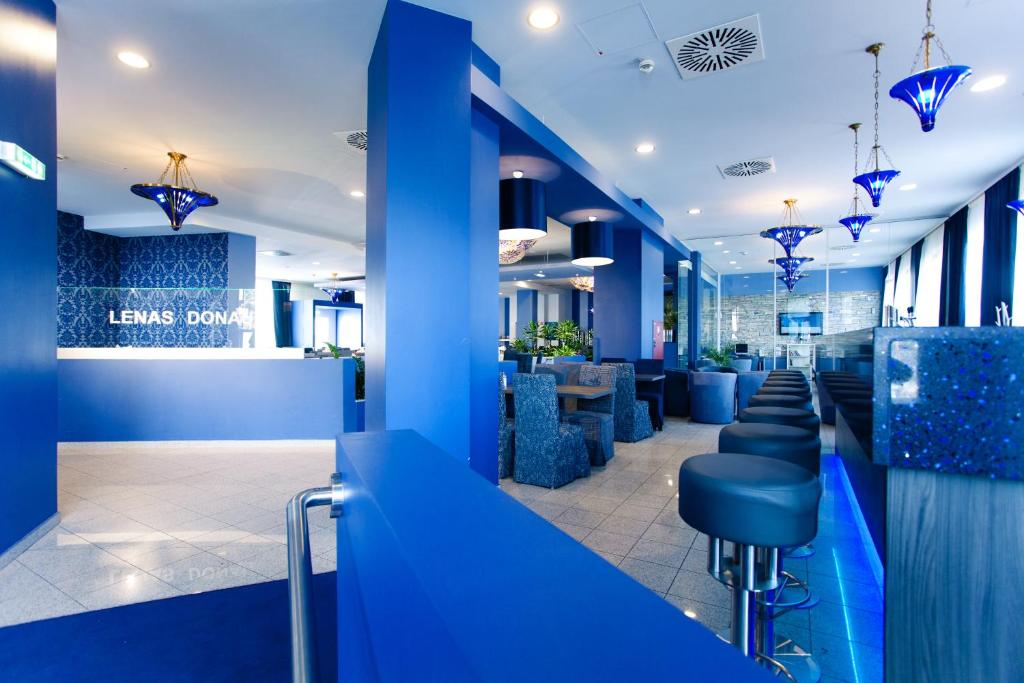 Posezení v ubytování Lenas Donau Hotel