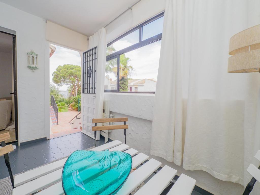 Balkón nebo terasa v ubytování Cubo's Apartamento Las Acacias Beach