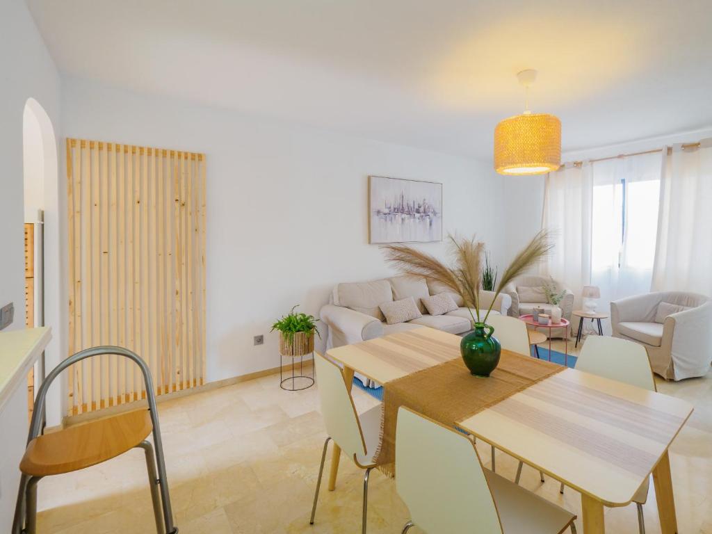 Posezení v ubytování Cubo's Apartamento Las Acacias Beach