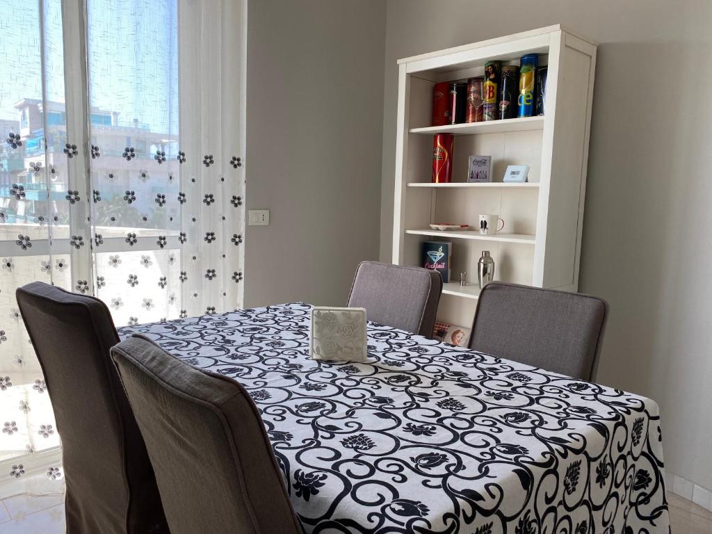 Knihovna v bed and breakfast