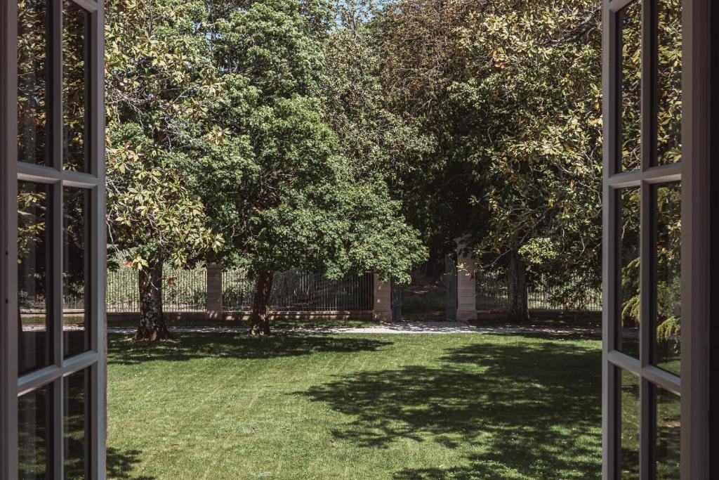 Zahrada ubytování Château Laffitte Carcasset