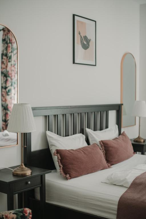 Posteľ alebo postele v izbe v ubytovaní Gallery Apartment 3