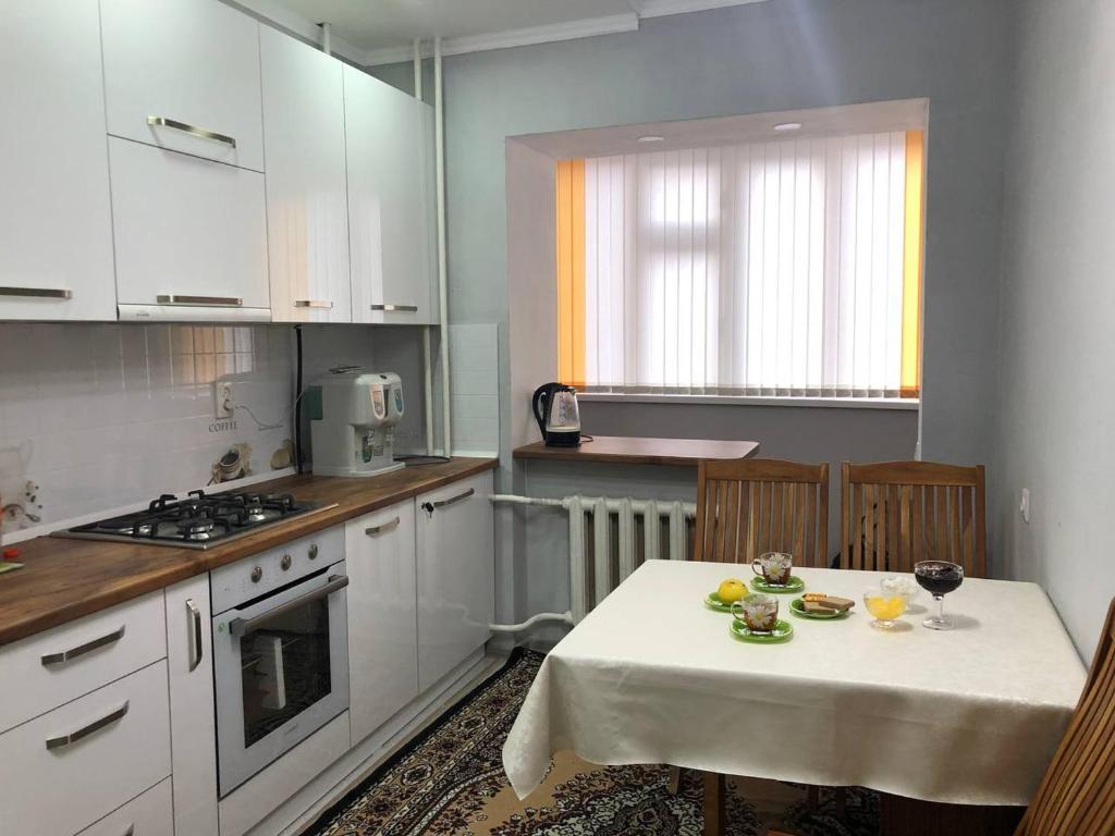 Kuchyň nebo kuchyňský kout v ubytování Downtown Homestay