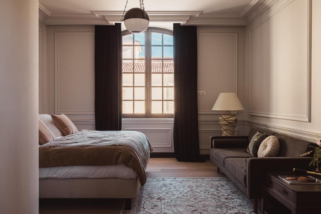 Château Laffitte Carcasset - Doble Habitación De Lujo Con Vista De Castillo