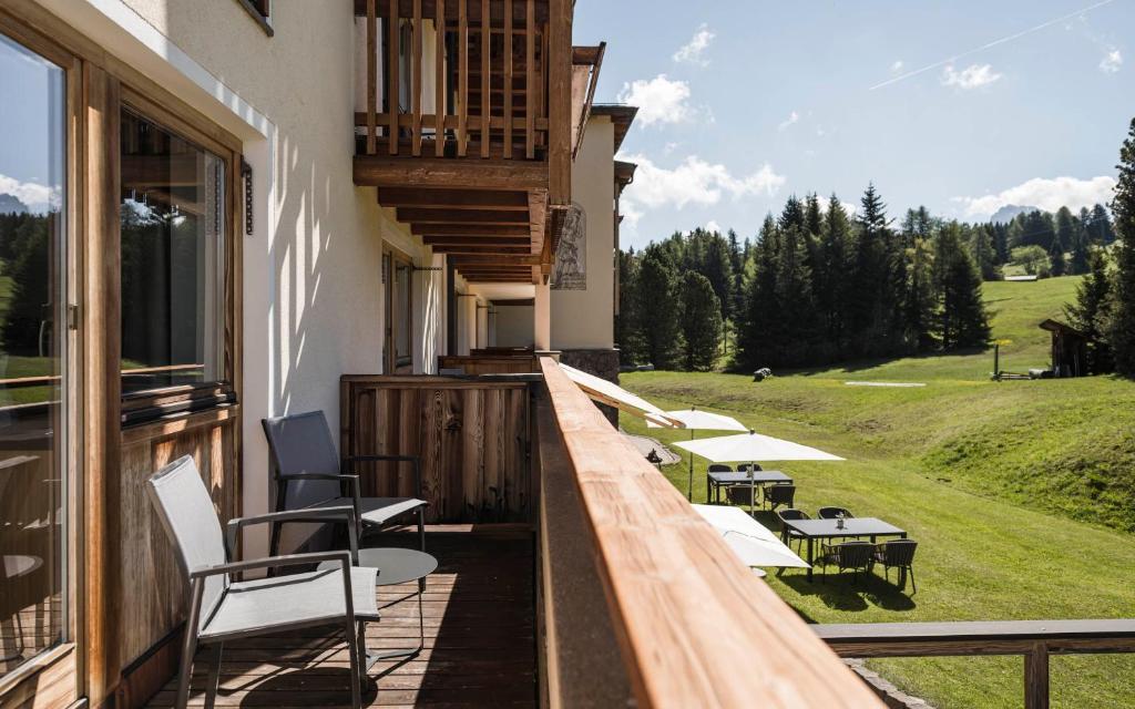 Zahrada ubytování Hotel Steger-Dellai