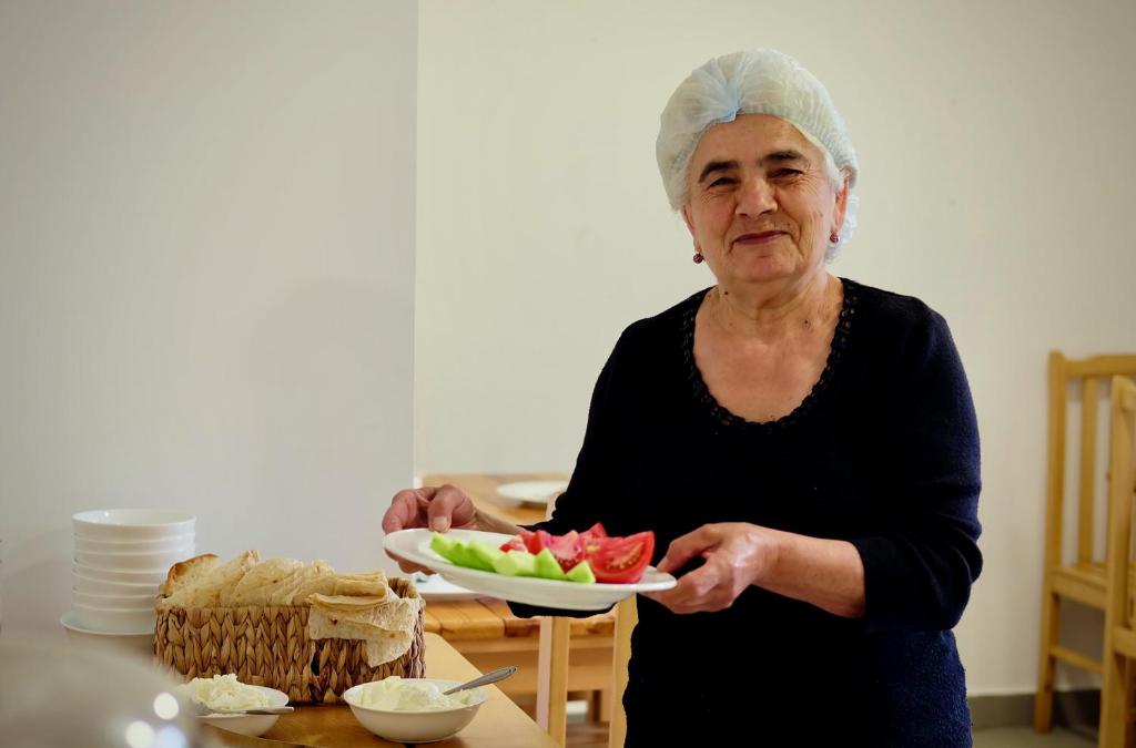 Jídlo v bed and breakfast nebo okolí