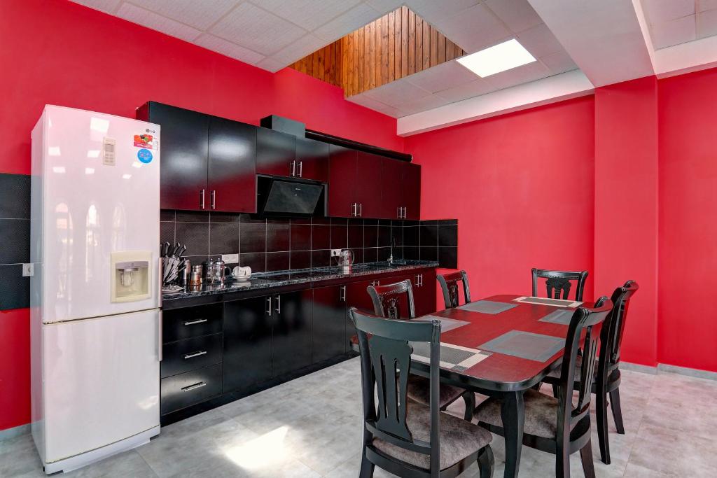 Kuchyň nebo kuchyňský kout v ubytování Hotel SESIL