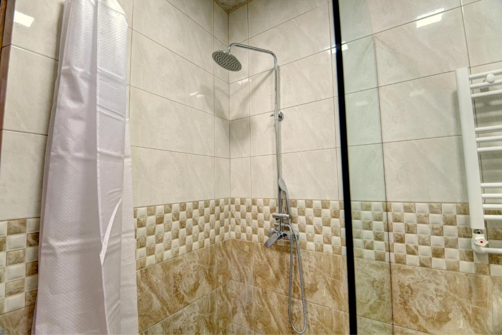 Koupelna v ubytování Hotel SESIL