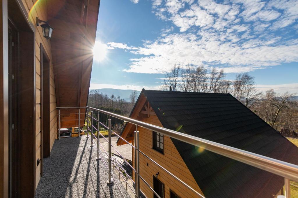 Výhľad na hory alebo výhľad na hory priamo z apartmánu
