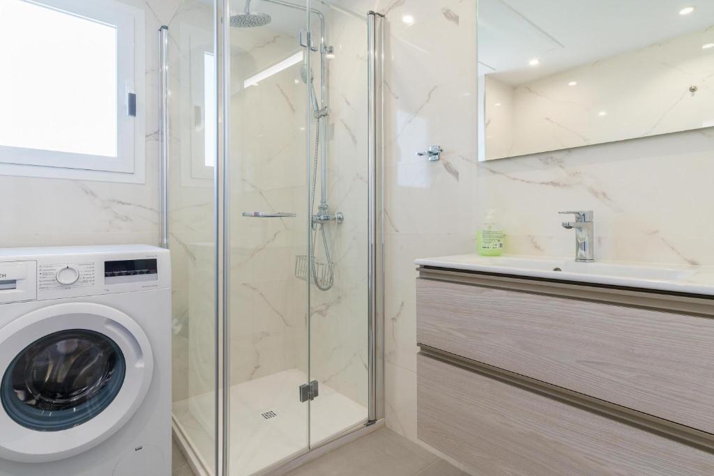 Kúpeľňa v ubytovaní Apartment Acapulco 6