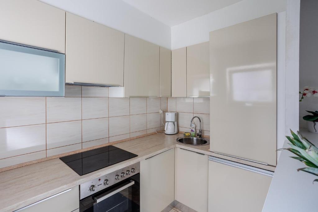 Kuchyňa alebo kuchynka v ubytovaní Apartment ANA Podstrana