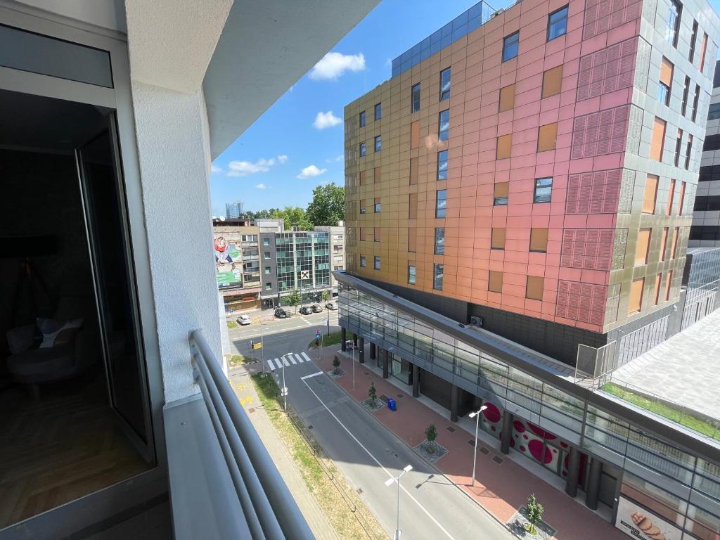 Budova, kde se apartmán nachází