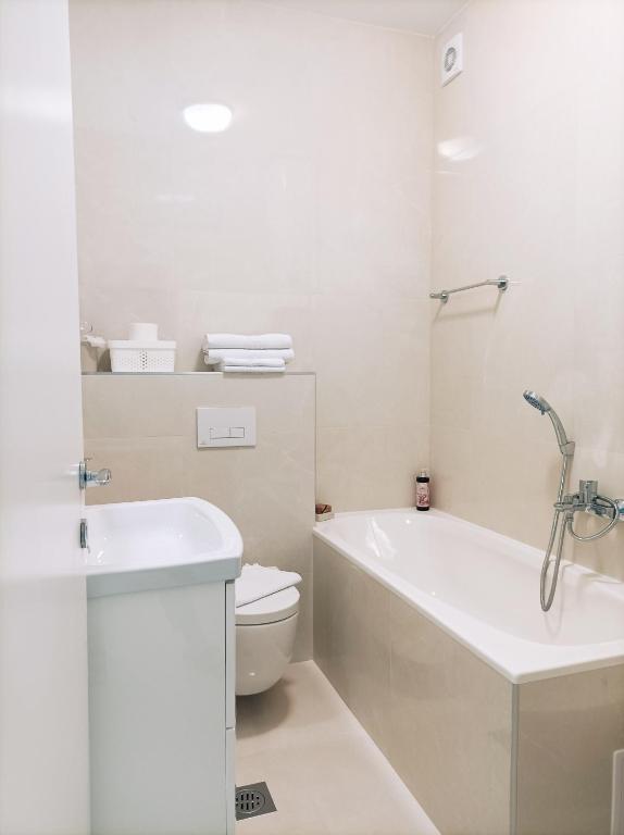 Kúpeľňa v ubytovaní LUXURY APARTMENT MEJE