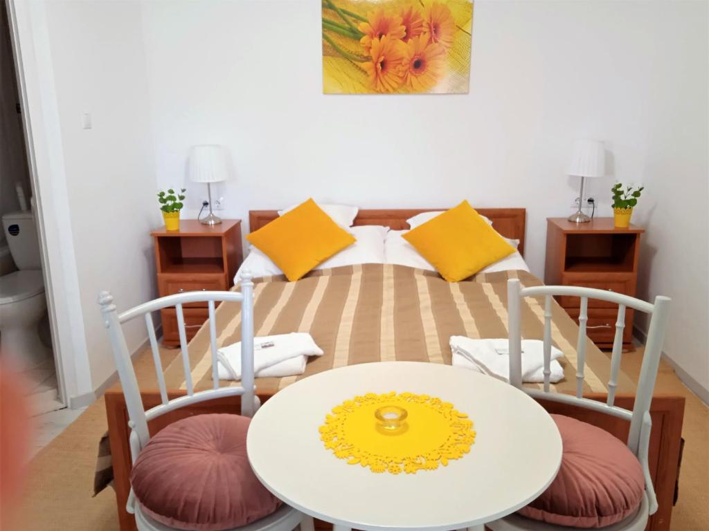Posezení v ubytování Bogácsa Apartman