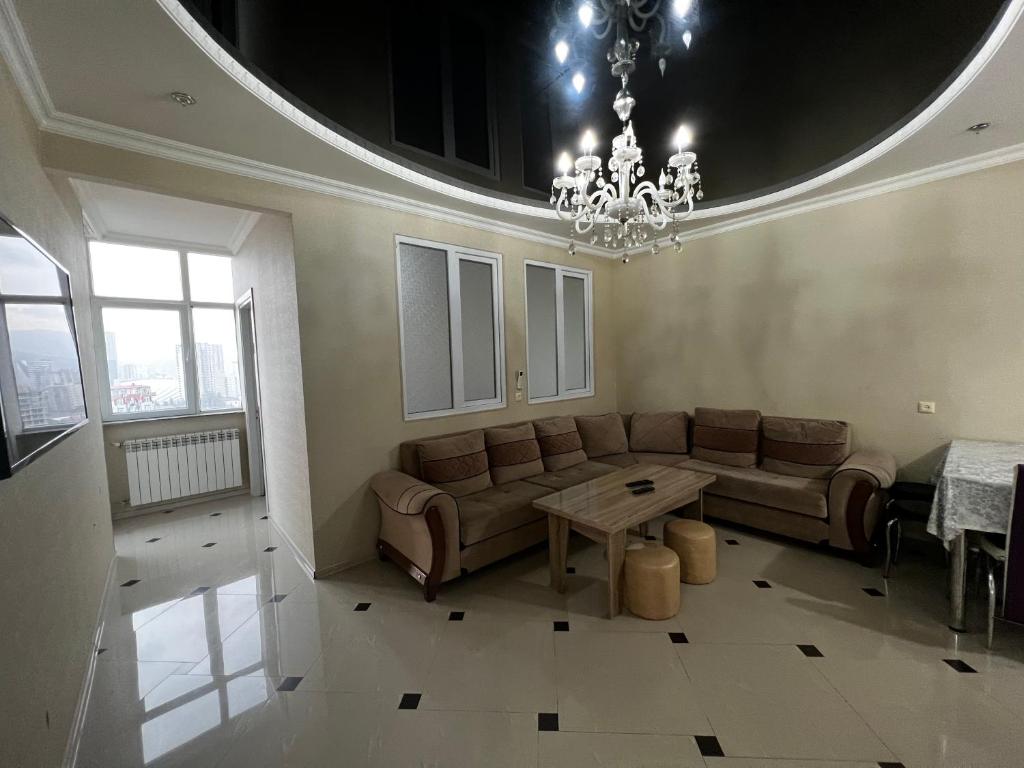 Posezení v ubytování Sea Apartments