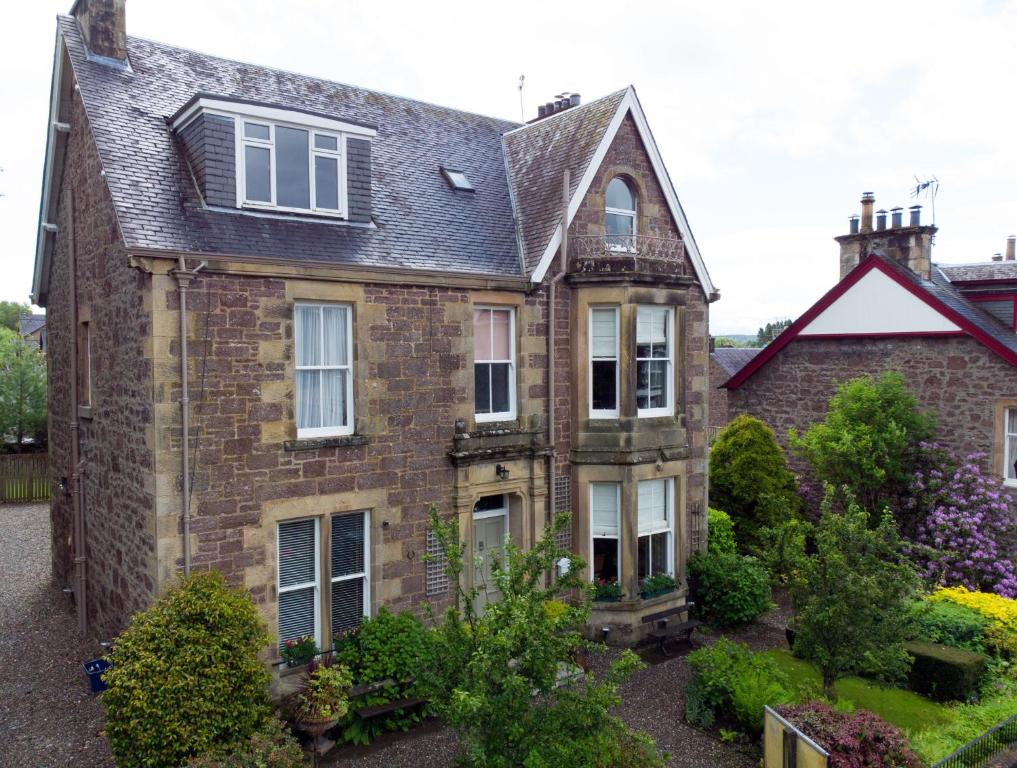 Zahrada ubytování Annfield House, Callander