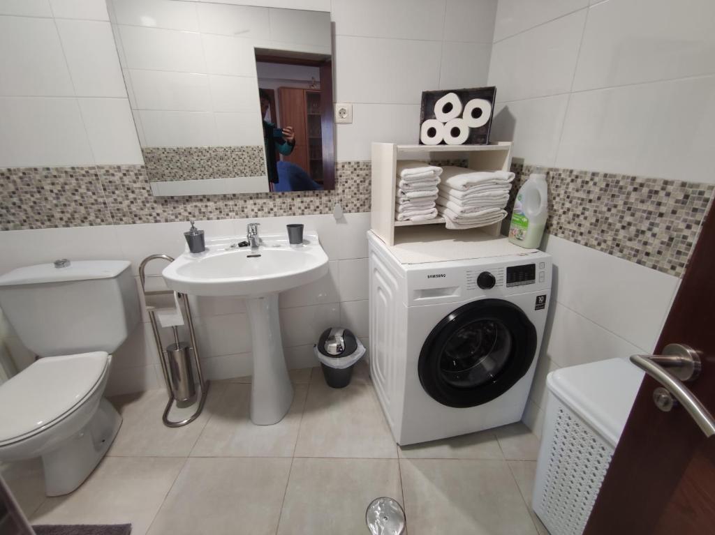 Kúpeľňa v ubytovaní Casa Chouza