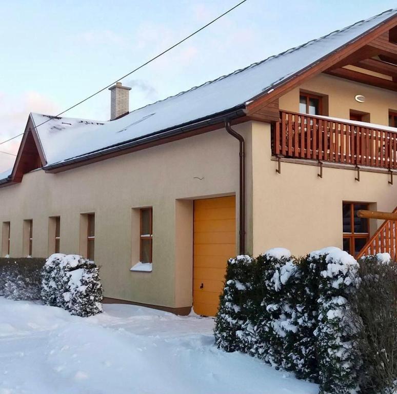 Ubytování Vlachovice u Nového Města na Moravě v zime
