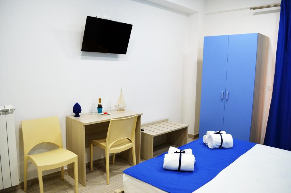Postel nebo postele na pokoji v ubytování Casa Canali